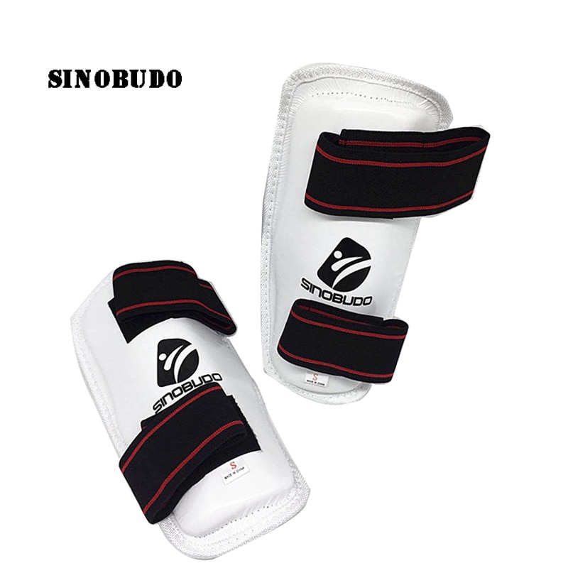 Sinobudo nyeste voksen barn taekwondo protector skinnebenbeskyttere kickboxing wtf godkendt mma sanda beskyttelsesmateriale
