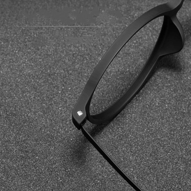 Męskie i damskie okrągłe okulary Retro rama Ultralight Titanium Alloy okulary dla osób z krótkowzrocznością okulary korekcyjne optyczne ramki 3050