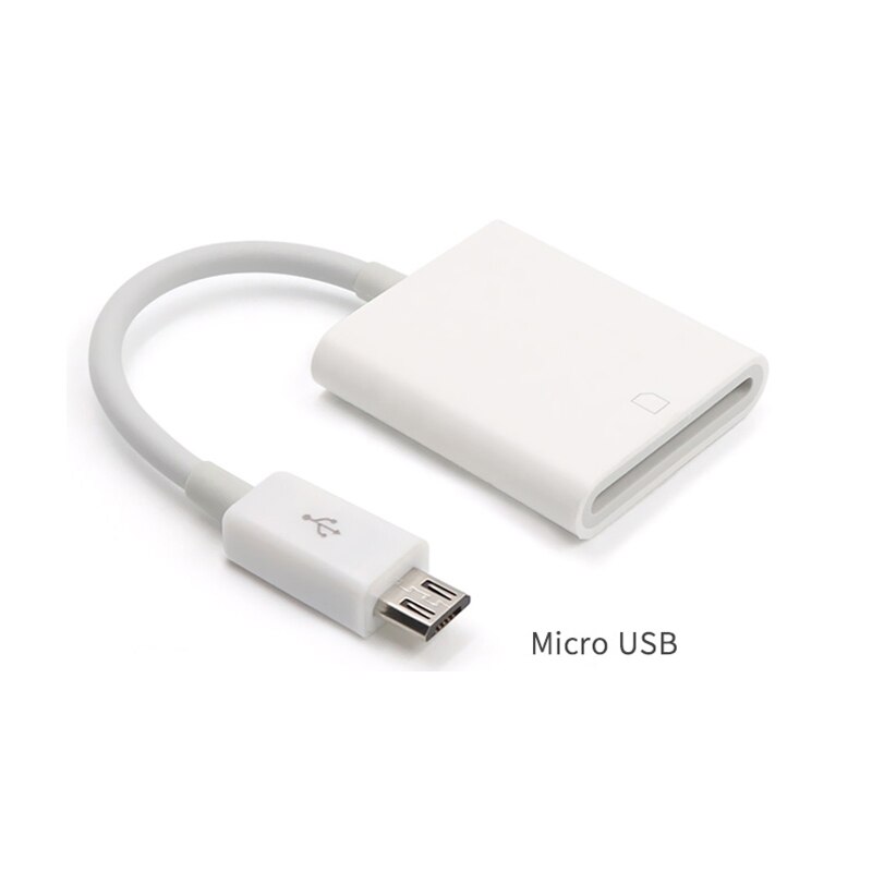 Micro SD Card Reader for Lightning to SD Card Camera Reader Adapter for TypeC OTG Card Reader for Macbook Mobile Phone IOS USB-C: Android