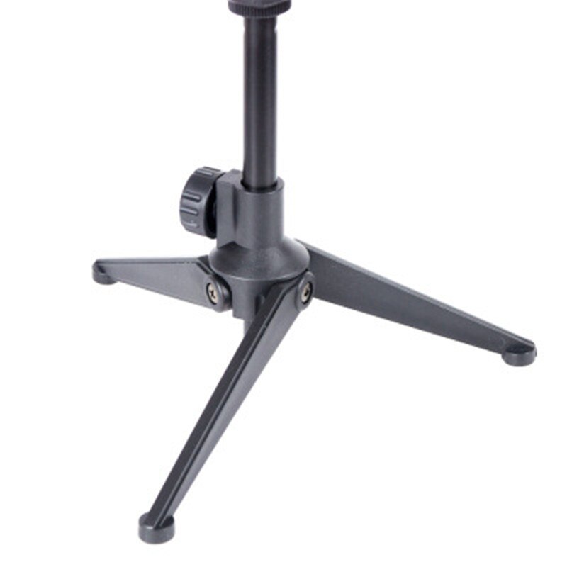 Practical Video Conferencing Voice Overs Tripod Stand Collapsible Adjustable Microphone Holder