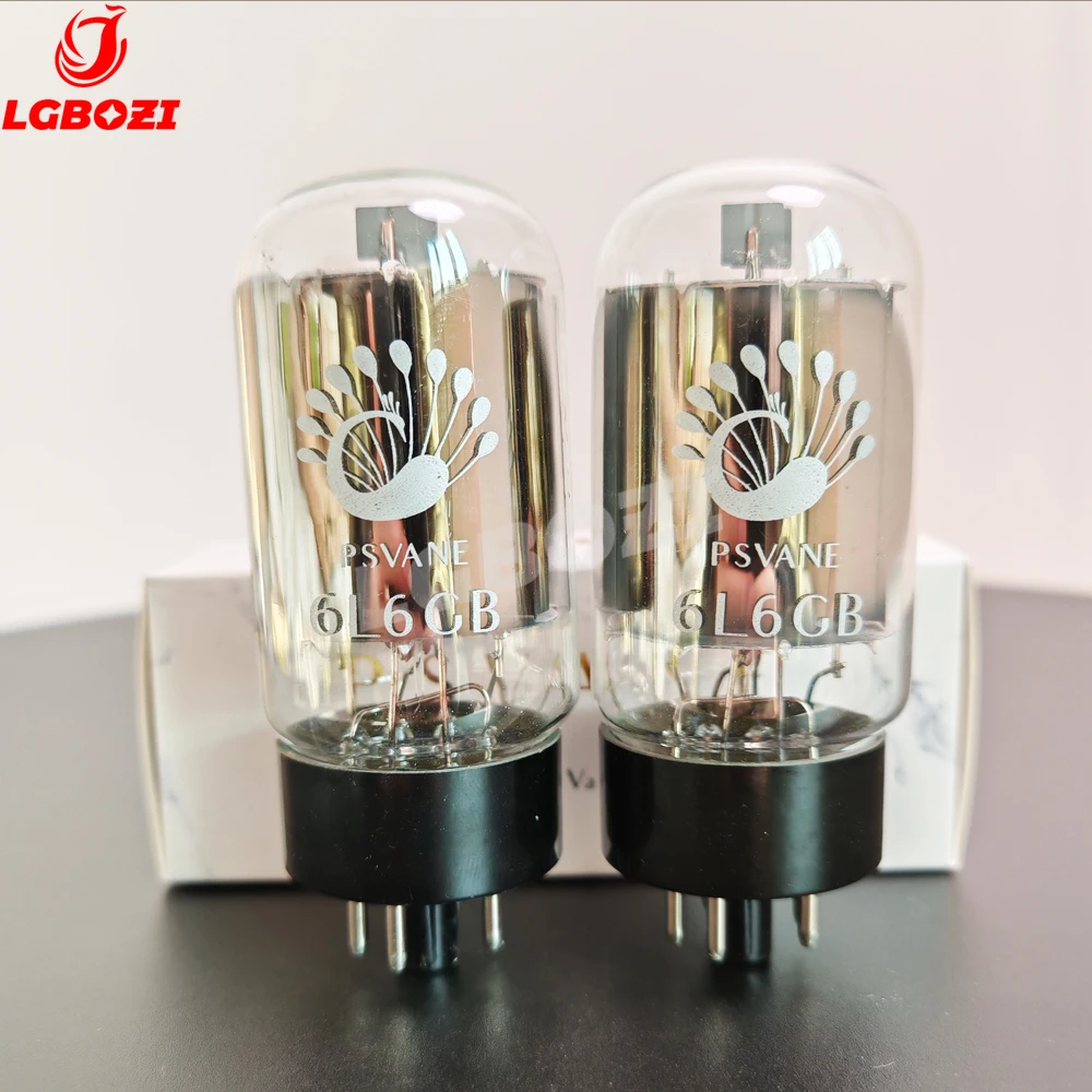 PSVANE 6L6GB 6L6 Vacuum Tube Valve Replace 5881 6L6G 6CA7 EL34 6P3P EL34C Electronic Tube HIFI Audio Amp Kit DIY Matched: Orange