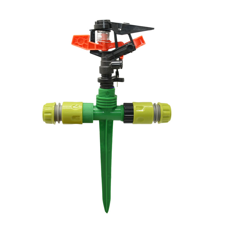 Säädettävä puutarhanurmikon sadetin suutinpitimellä pyörivä sprinkleri keinuvipu suuttimet puutarhan nurmikon kastelu 1/2 " 3/4 " letku 1 kpl