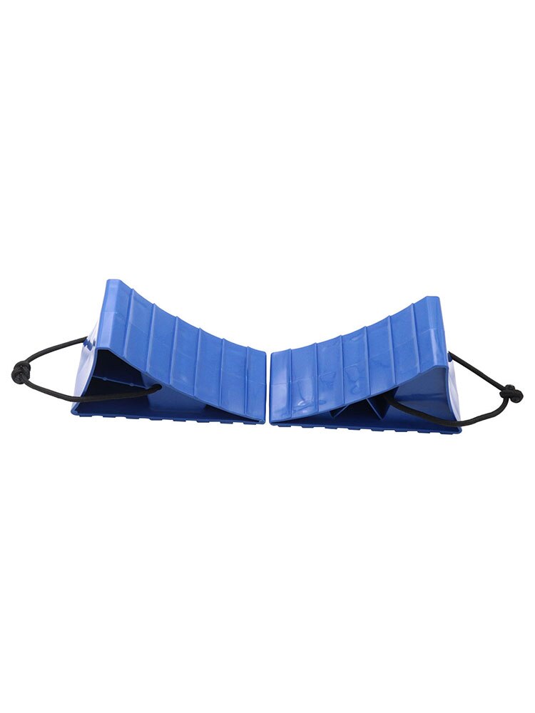 RV Rad Stopper Stahl-sicherheitsbremsklötze Blöcke Anti-skid Anti-Uv Unterlegkeile Auto Reifen Slip Stopper Ausrichtung Dreieck Unterstützung pad