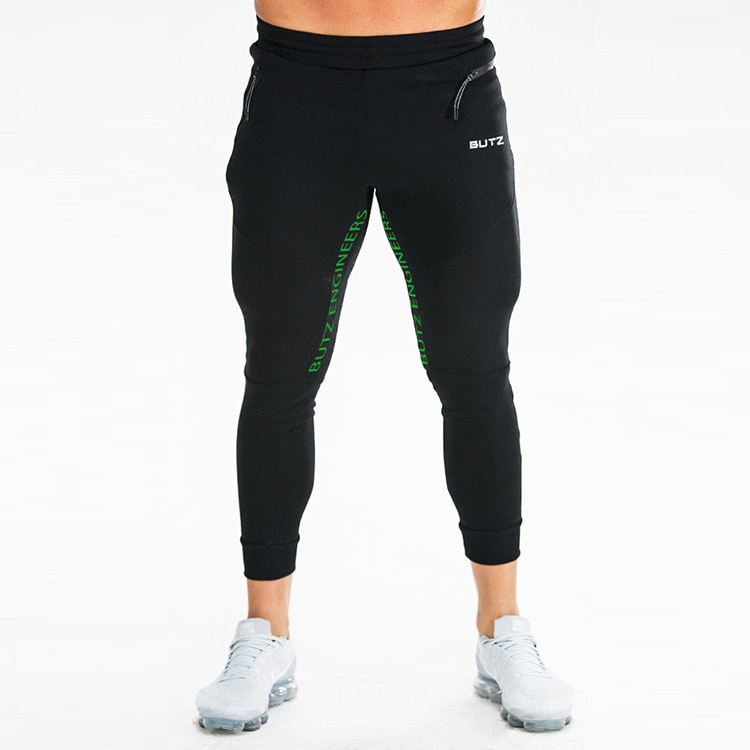 Joggingbyxor med andasfunktion för män fitness joggingbyxor löparbyxor med dragkedja med dragkedja träningsbyxor för löpning tennis fotbollsspel