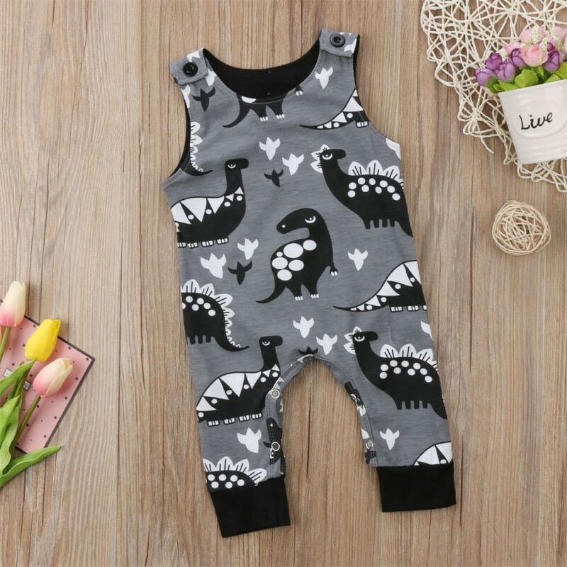 Dinosaurus baby peuter jongen kleding romper jumpsuit eendelige outfit