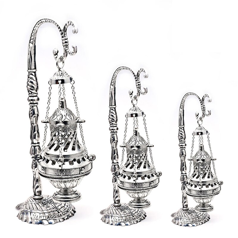 Legering kristen kyrka hem religiös gudstjänst rökelse brännare gudstjänst förnödenheter kors bön religiös kyrka souvenirer l/m/s