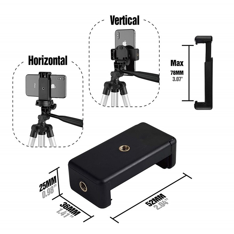 Universal professionelt kamera stativ til iphone nikon sony dslr kamera videokamera beskytteligt stativ til telefon kameraholder