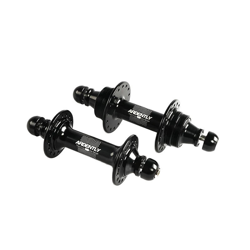 Ardently Bike Hub 20 24 Holes Fixed Gear Track Bicycle Hubs Single Speed Aluminum Alloy Front And Rear Bearing Hub Cycling Part: WHITE