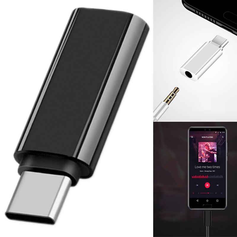 Typ C zu 3,5mm Audio- Adapter für DJI Osmo Tasche Externe Mikrofon Verlustfreie Klang Kopfhörer Adapter