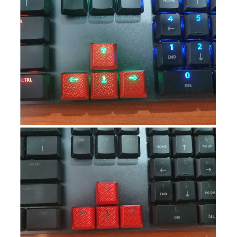 Only Keycap,DIY ABS Backlit Keycap 8 Keys Non-slip Texture Keycaps for logitech G913 G915 G813 G815 GL Tactile Switch