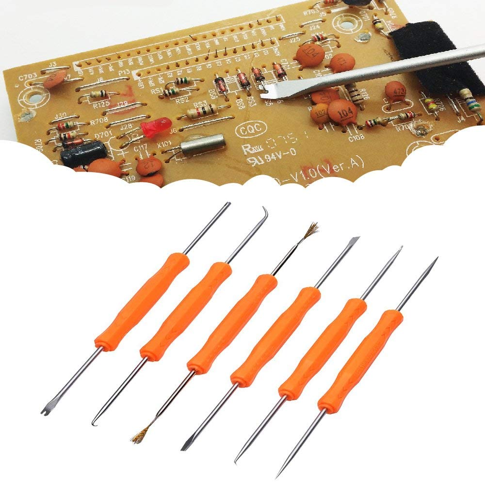 Full Set 60W 110V/220V Electric Soldering Iron Kit with Adjustable Temperature Welding Iron Electronic Repair Tool