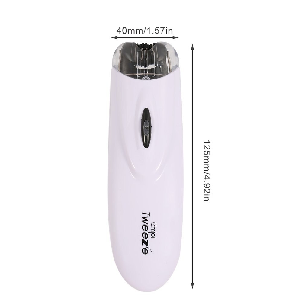 Portable électrique tirer pince à épiler dispositif femmes épilation épilateur ABS tondeuse faciale épilation pour la beauté féminine