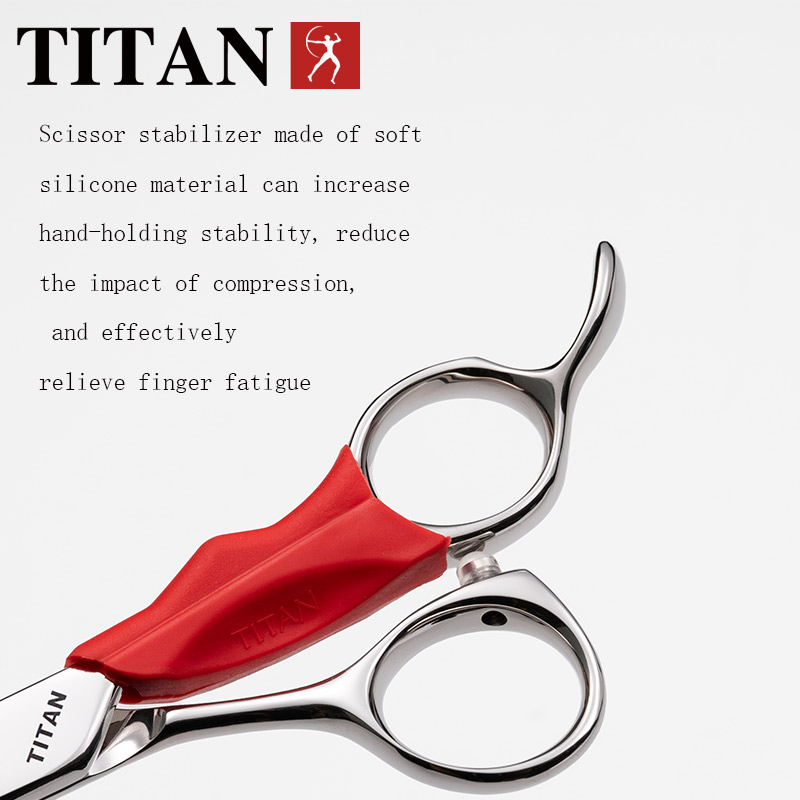 Tijeras de peluquería profesionales TITAN, herramienta de corte de pelo para adelgazar, acero vg10, 6,0, 6,5 pulgadas, herramientas de corte de salón