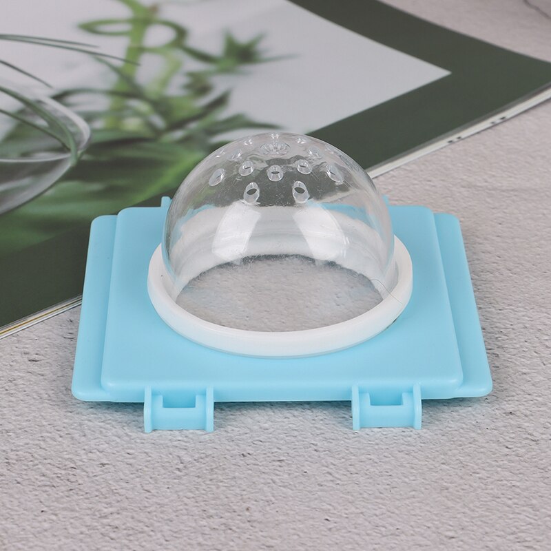 1pc hamster lekebur tunnel bur tunnel eksternt rør grensesnitt montering små kjæledyr leketøy bur tilbehør baffel: Blå