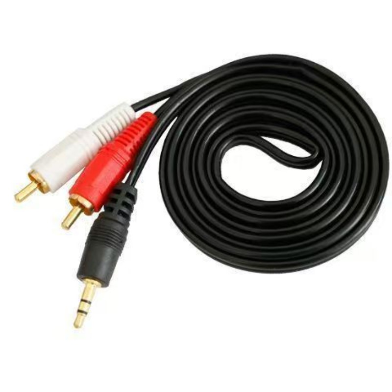 3M 5M 10M 3.5mm Male Jack to AV 2 RCA Male extend Cable connector For Phone TV AUX Sound computer PC Speakers Music Audio Cords