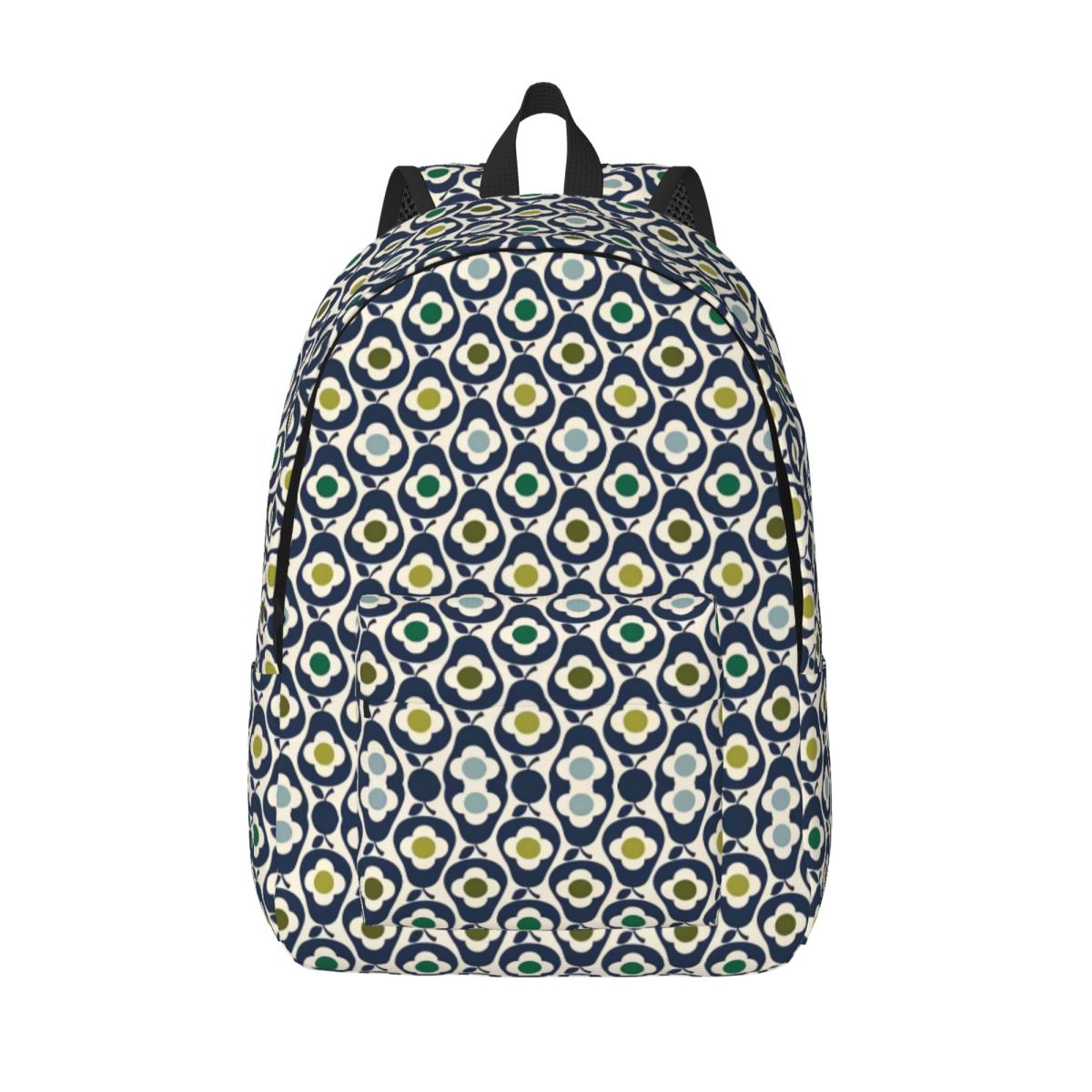 Benutzerdefinierter Orla Kiely Laptop-Rucksack mit mehreren Stemmen für Damen und Herren, lässige Büchertasche für Studenten, florale abstrakte Taschen