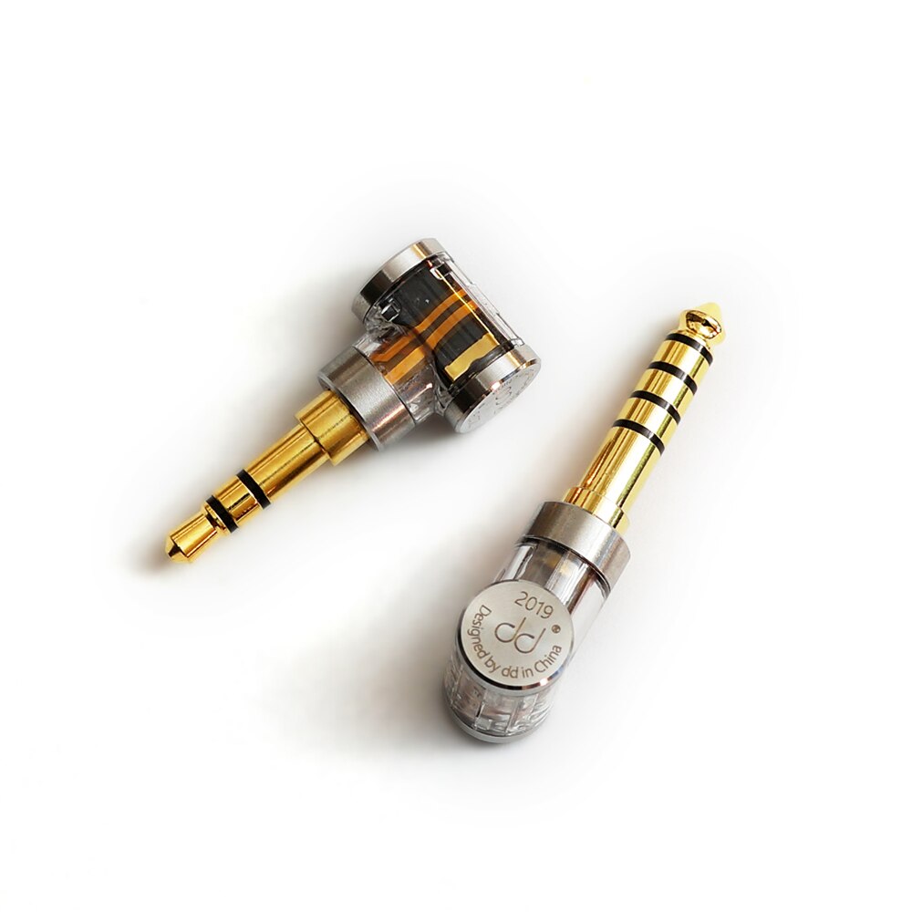 Dd Ddhifi DJ35A DJ44A 2.5Mm Vrouwelijk Naar 3.5Mm/4.4Mm Male Evenwichtige Adapter Voor Oortelefoon Kabel Voor astell &amp; Kern, fiio, Etc.