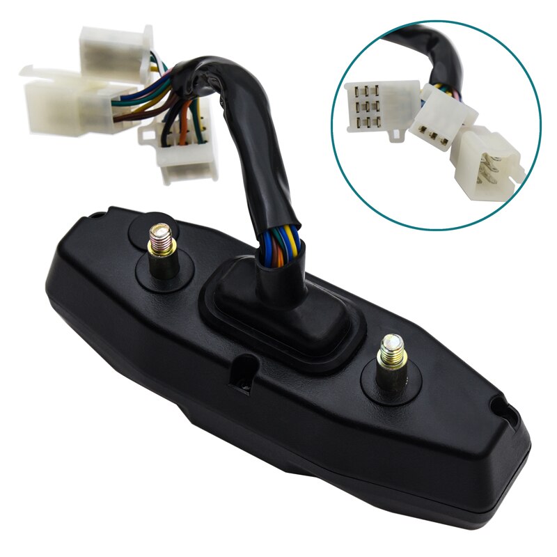 Universal Motorcycle LCD Speedometer Digital Odemeter Electric Injection and Carburetor Meter Tachometer Meter Fast
