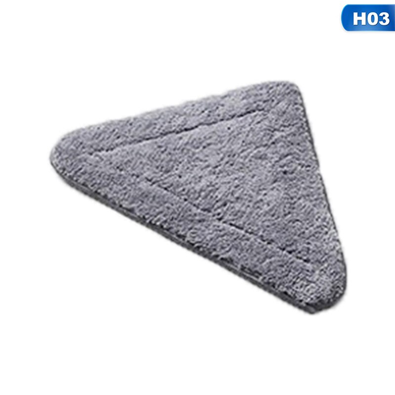 Mop Intrekbare Schoonmaken Glas Cleane Ultrafijne Vezels Installatie Opslag Cleaning Dust Mop Roterende Driehoek Mop