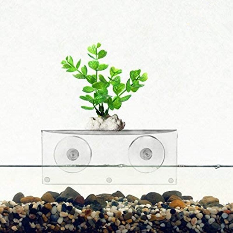 2 stk akryl hylle sugekopp vinduhylle innendørs vindu plantehylle til å lage innendørs planter hage