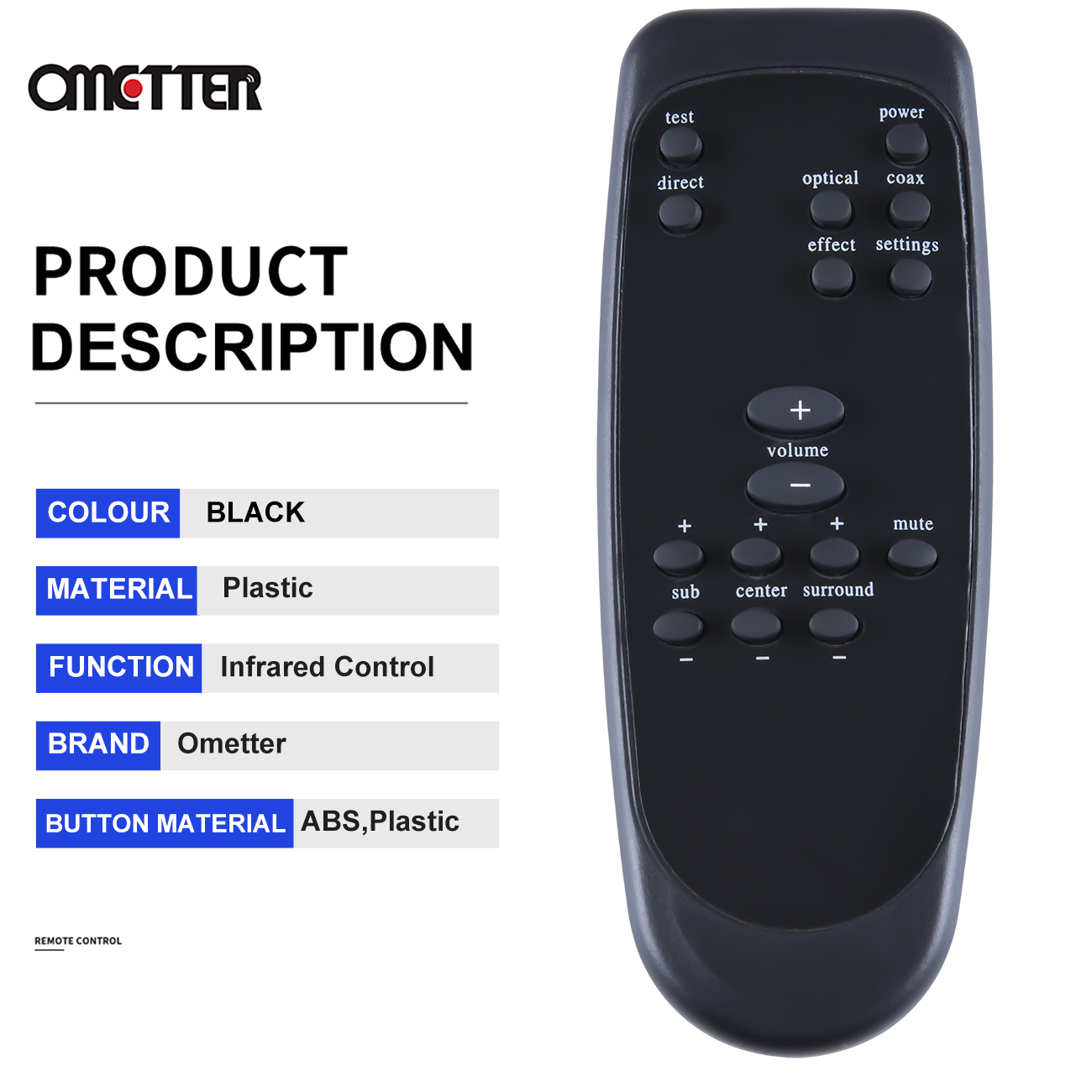 for Logitech Speaker Remote Control Z5500 Z-5500 Z5450 Z-5450 Z680 Z-680