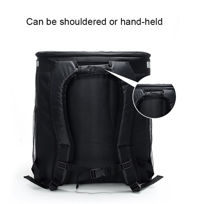 57L plecak torba termoizolacyjna termo pudełko piknikowe na obiad izolowane fajne torebka chłodząca samochodu świeże jedzenie dostawy torby termiczne lodówka