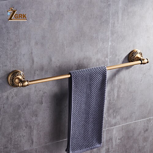 Zgrk space aluminium badeværelsesserie antik børstet håndklædering toiletpapirholder kopholder morgenkåbekrog badeværelse hardware: Gjl 13f