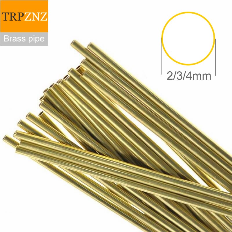 Tube en laiton creux capillaire, tube en cuivre de diamètre extérieur 2mm,3mm,4mm, paroi fine et épaisse de grand diamètre, H62