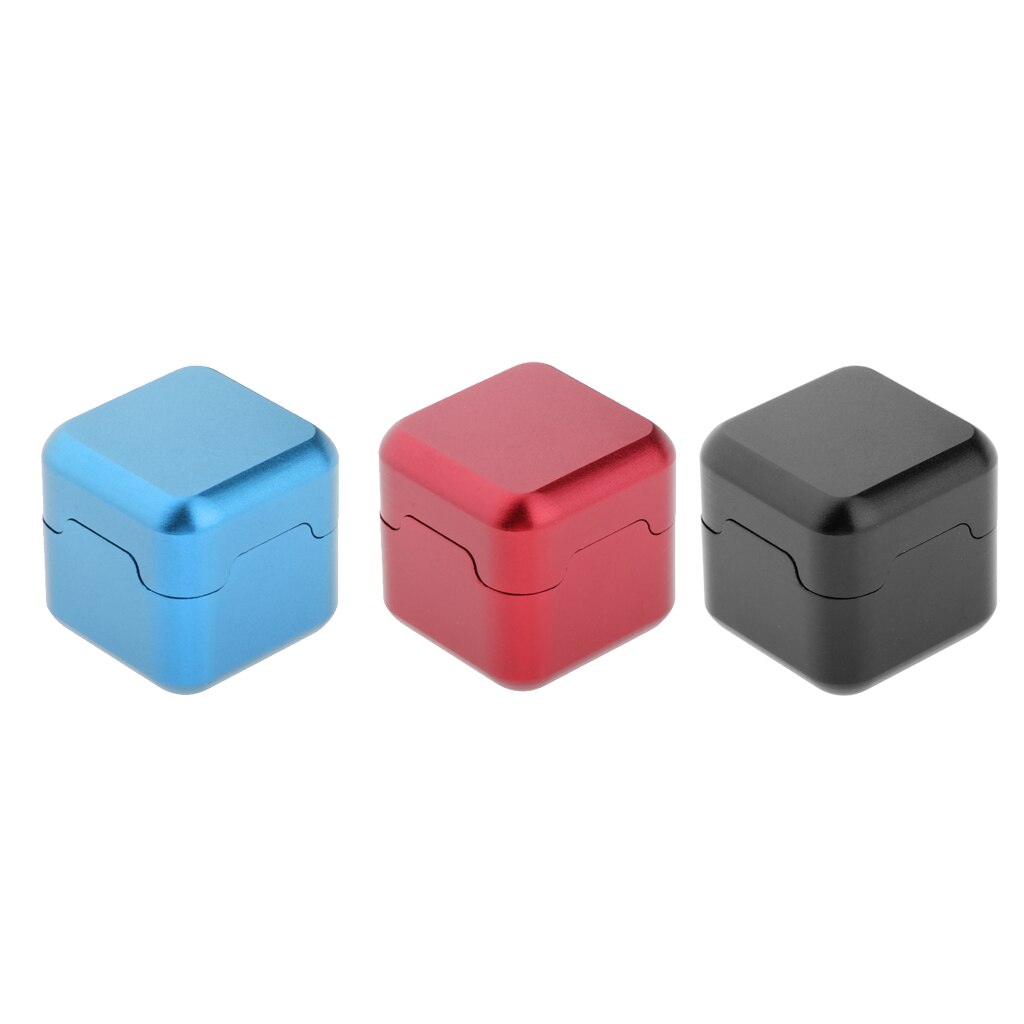 Aluminum Cube Pool Chalk Holder Billiard Snooker Chalk Container Case Keeper