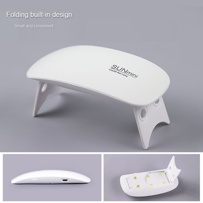 UV SUN mini secador de uñas lámpara LED UV Micro USB Gel barniz máquina de curado para uso doméstico herramientas de uñas lámpara de uñas
