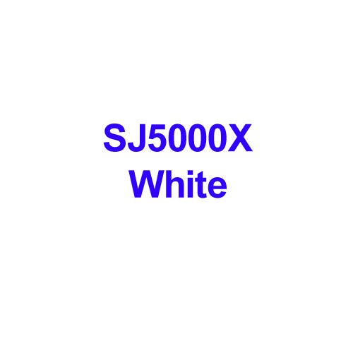 Original SJCAM Front Panel Case Parts Faceplate for SJ5000X Elite 4K Wifi Waterproof Sport Action Camera SJ5000X Accessories: White