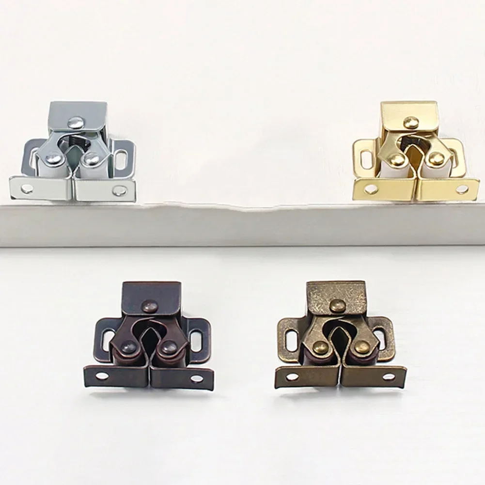 Double loquet de fermeture de porte pour Hurhomes, pince, quincaillerie, serrure domestique, rouleau de remplacement, acier inoxydable, tout neuf