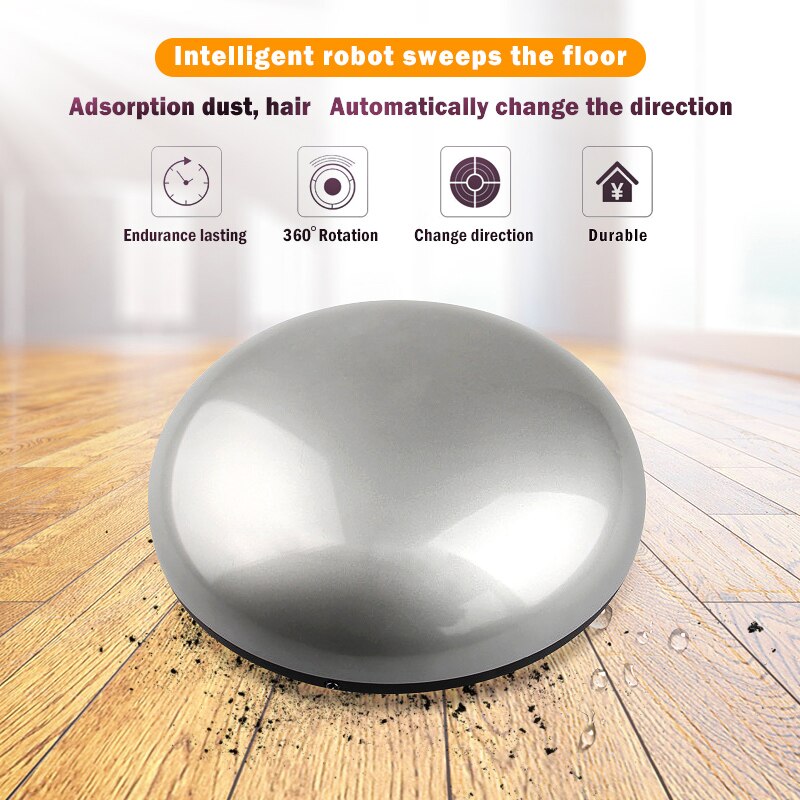 Automatic Vacuum Cleaner Robot Floor Sweeping Machine Smart Clean Robotic Sweeping Robot Floor Dirt Auto Home Cleaning Machine