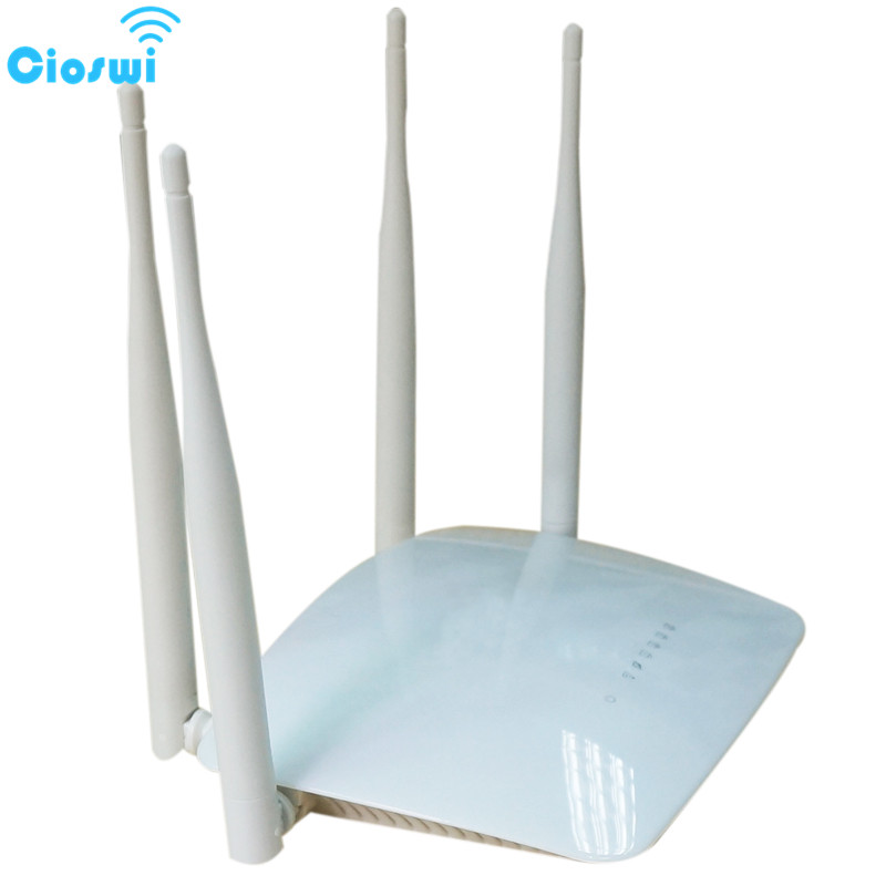 Cioswi Wi-fi Repeater 2.4 ghz Wifi Router 300 Mbps Wifi Apparaat Thuis Netwerk Ondersteuning Qos functie En Smart APP Beheren