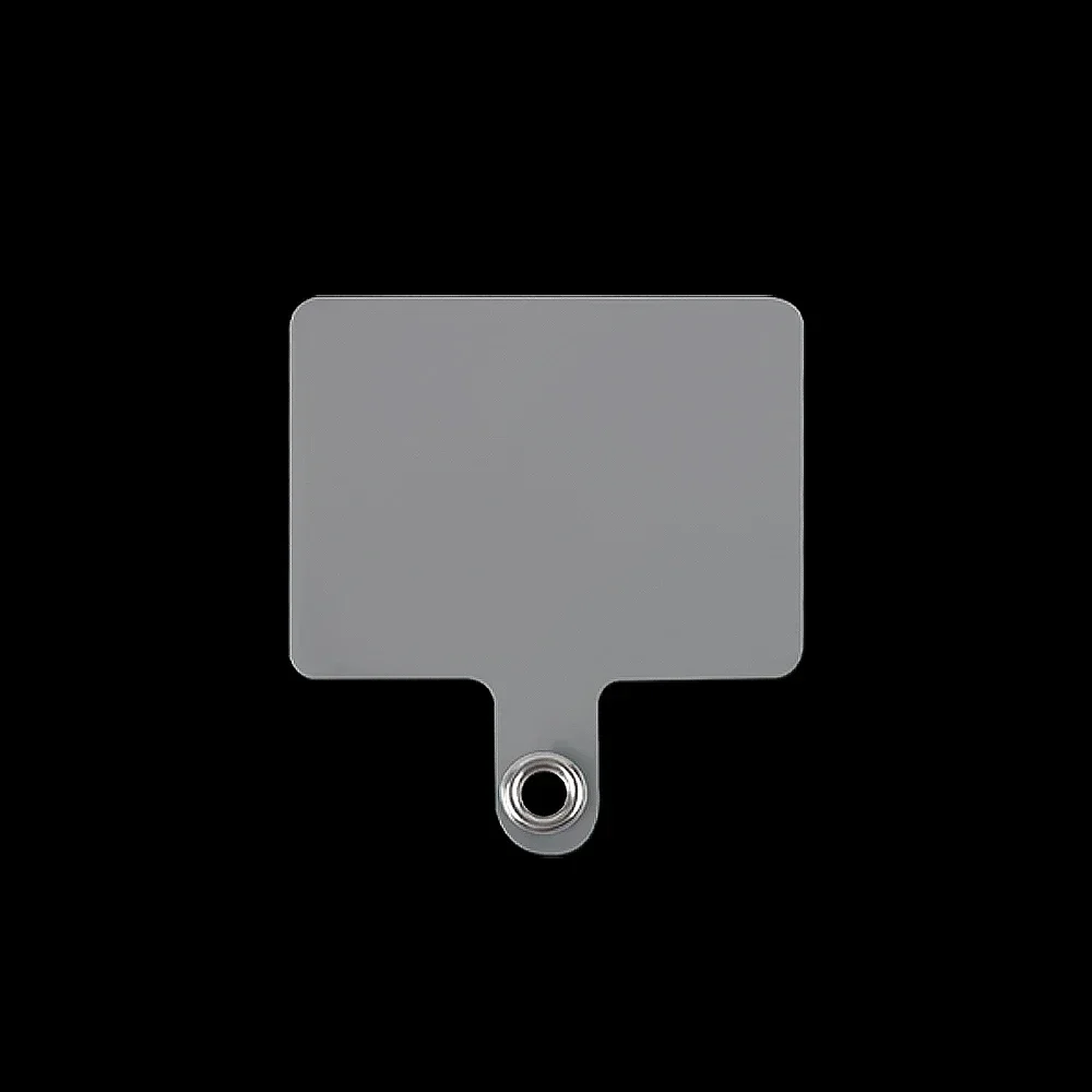 Metal Phone Tether Tab with Anti-Scratch Film Universal Mobile Phone Lanyard Gasket Replacement Stainless Steel Phone Patch Pads: Blue / Green