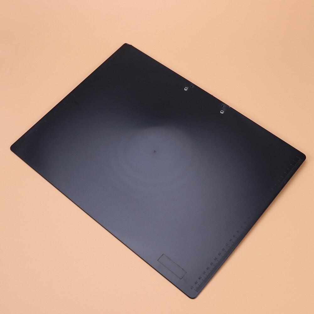 1pc praktiska plast  a3 horisontella urklipp ritning gem pad skrivblock clipboard