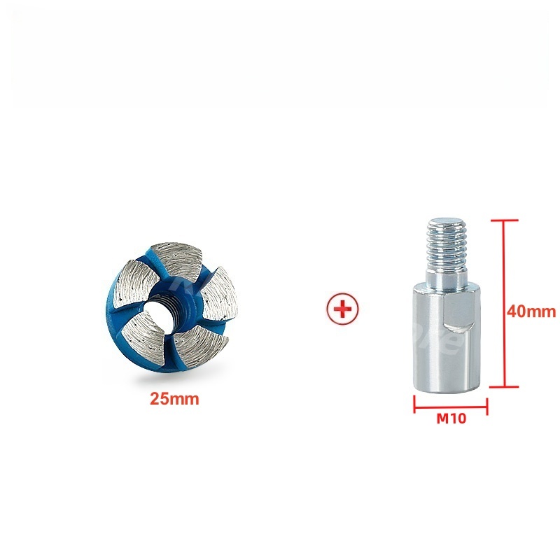 25mm Diamond Concrete Grinding Wheel Turbo Segment Angle Grinder Wheel for Concrete Stone Masonry 2” Diamond Cup Grinding Wheel: Gold