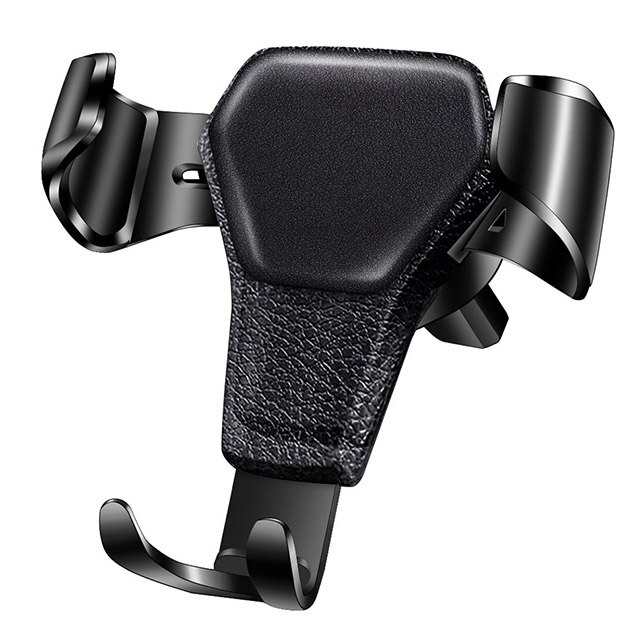 No Magnetic GPS Navigation Car Holder For Phone in Car Air Vent Mount Clip Strong Mobile Cell Smartphone Holder Auto Support: Black