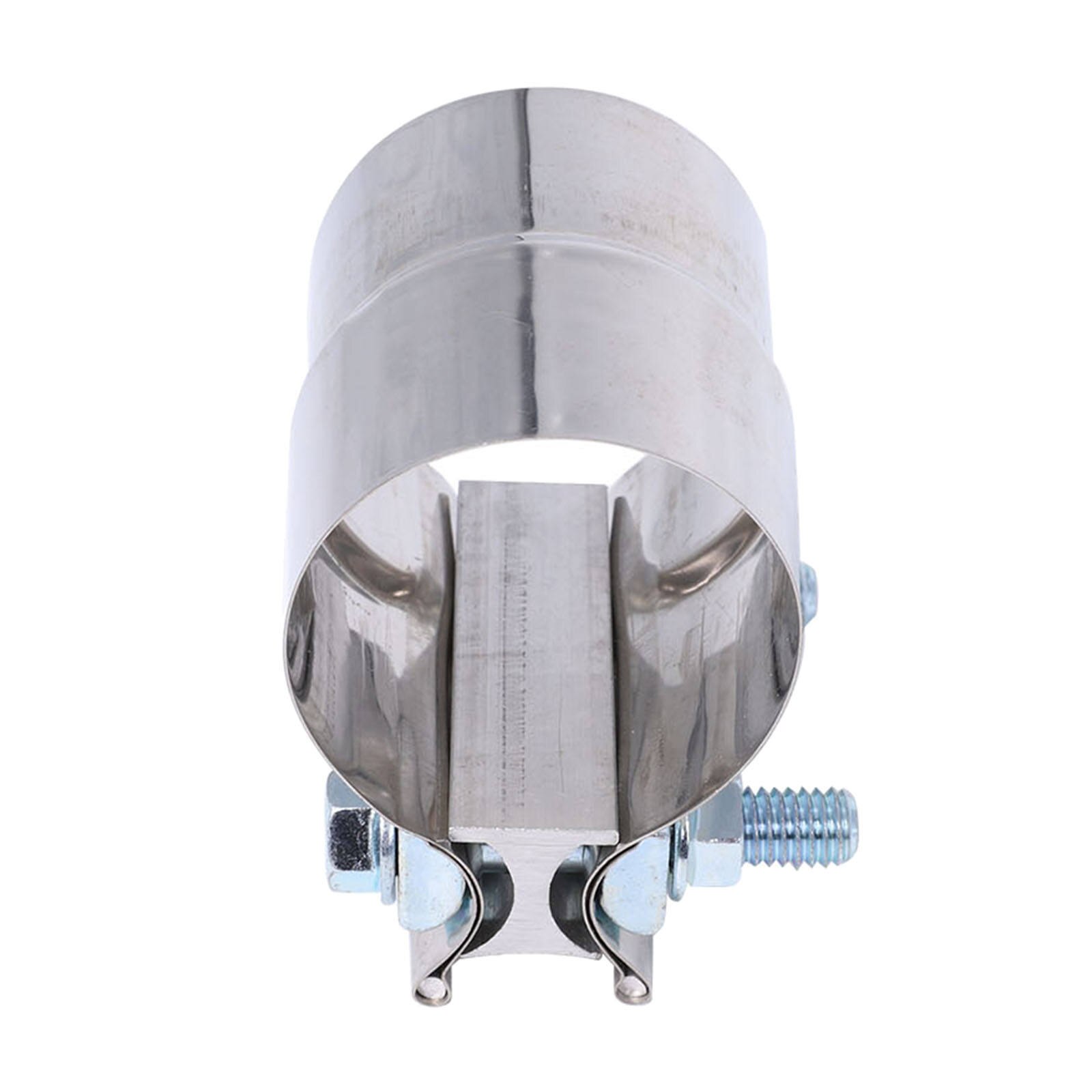 3 Inch Stainless Steel Lap Joint Exhaust Band Clamp for OD to ID Exhaust Pipes Muffler Ends Car Pipe Replacement Accessories