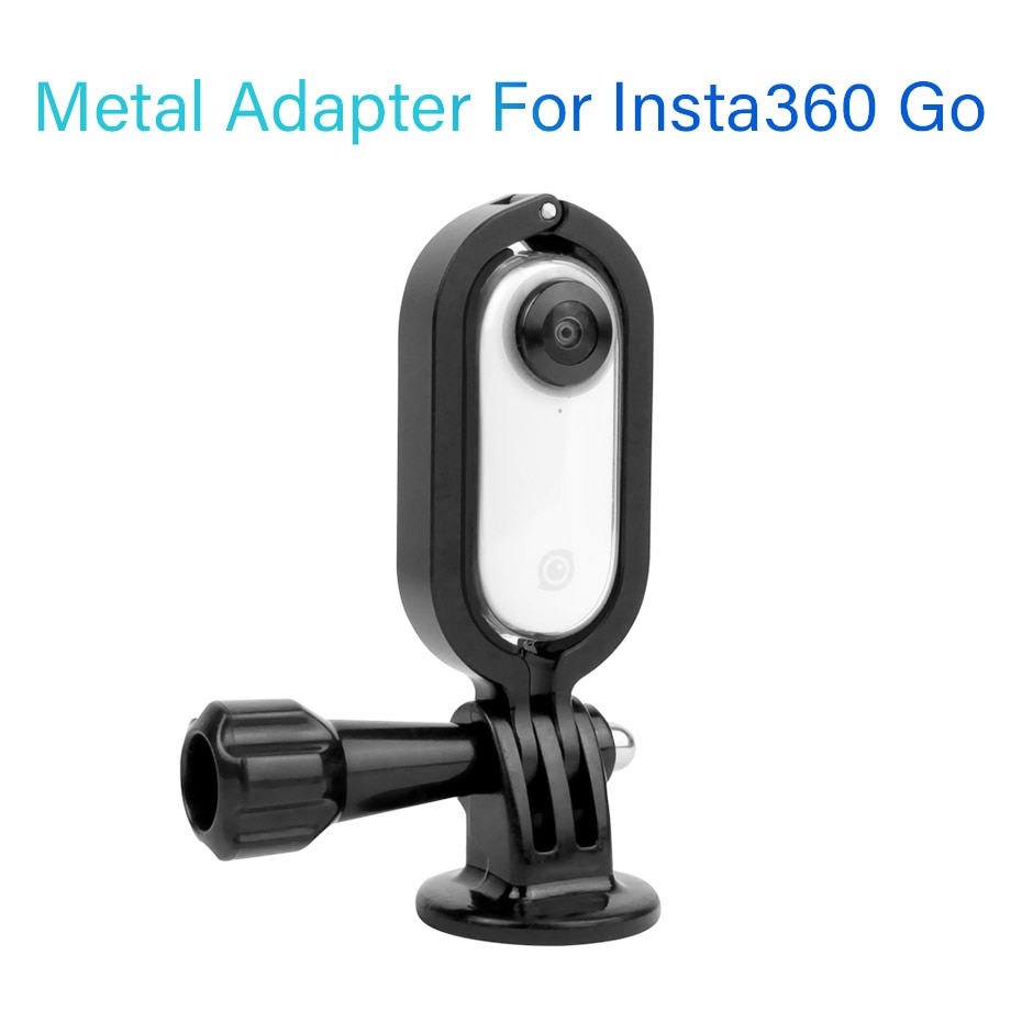 Standaard 1/4inch Schroefdraad Adapter Voor Insta360 Go Sport Camera Aluminium Protector Voor Insta360go Beschermen Accessoires Veilig & betrouwbare