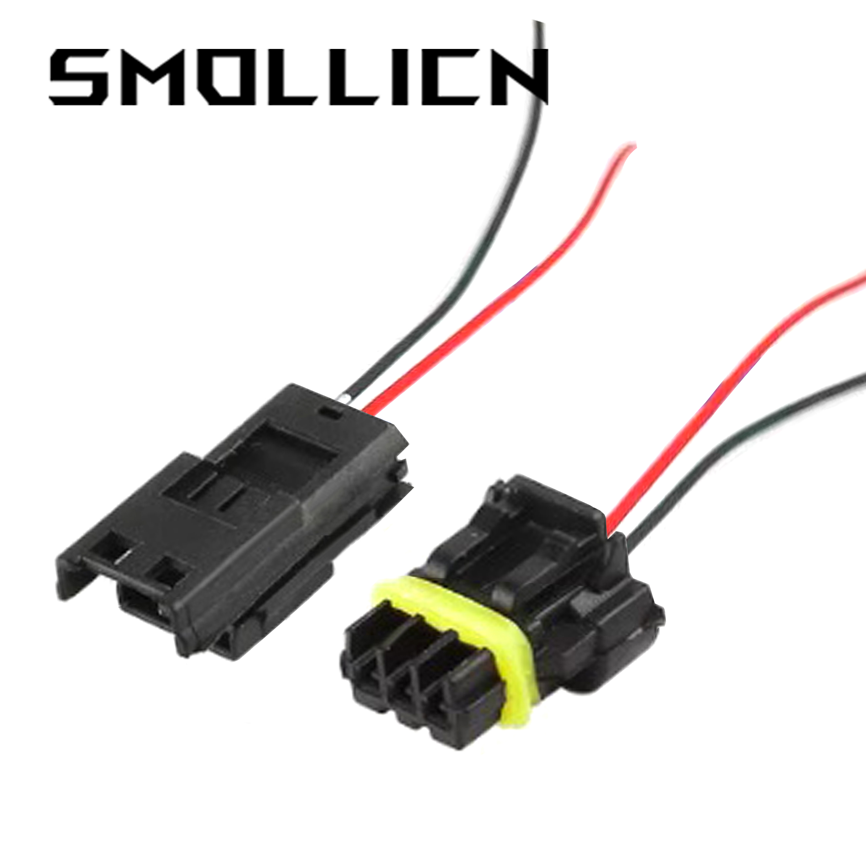2/3 Pin 52117-0241 52117-0341 52116-0241 Automotive Male Female Waterproof Connector For Mirror Turn Signal Plug 52116-0341: Lavender / 20-29Pcs