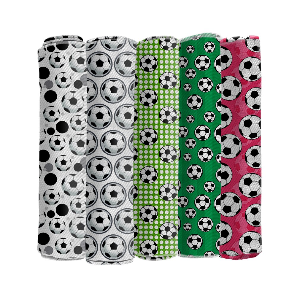 Twill Printed Sports Football Pattern DIY Twill Fabric Kids Sewing Patchwork Cloth Sheet 50*145cm