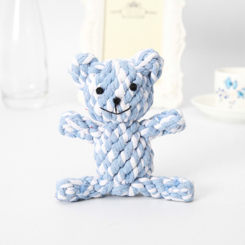 Zwierzęta zabawka dla psów artykuły dla zwierząt lina bawełniana zwierzęta zabawki dla psów szczeniak supeł do gryzienia zabawka trwała odporna na ugryzienia zabawki dla zwierząt Honden Speelgoed