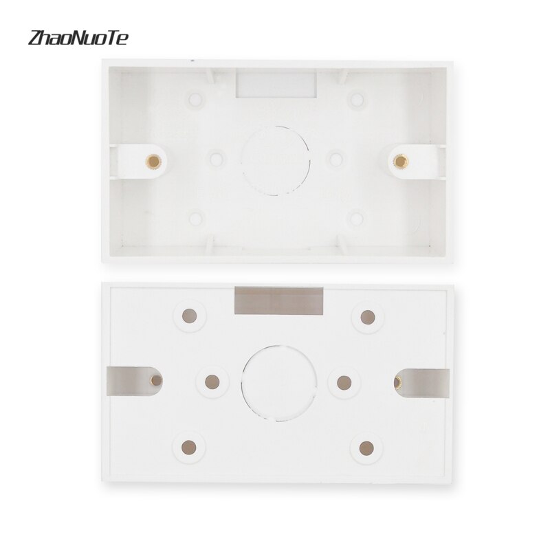 118 Type External Wall Mount Switch Wiring Box 118*68*40 mm for Wall Switches and Sockets Apply