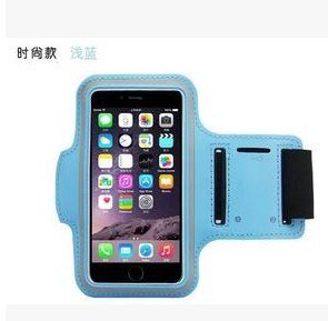 5.5 Inch SBR Waterproof Arm Band Phone Case On Hand For iphone XR XS MAX 7 8 6 6S Plus A Case For Phone Sport Luminous Handphone: SF002-6