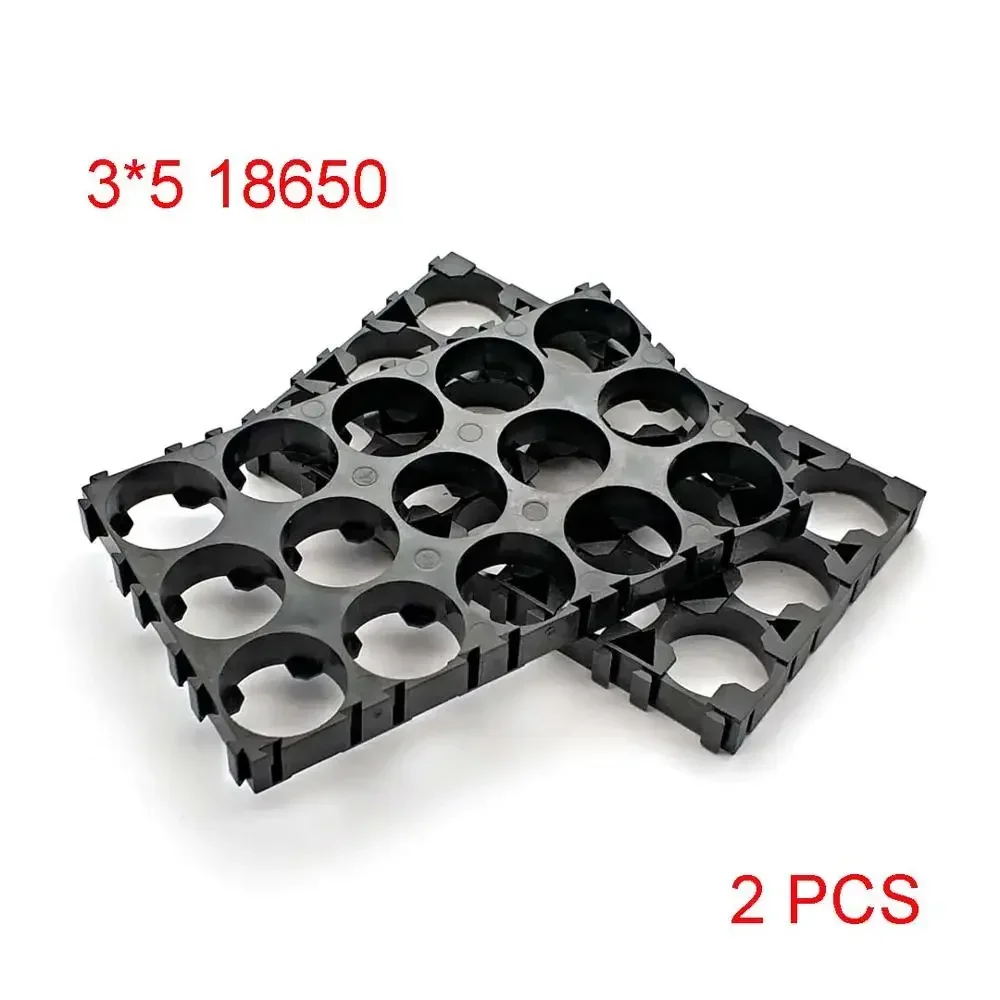 18650 célula de lítio cilíndrica bateria caso titular baterias pacote suporte plástico para diy bateria: green