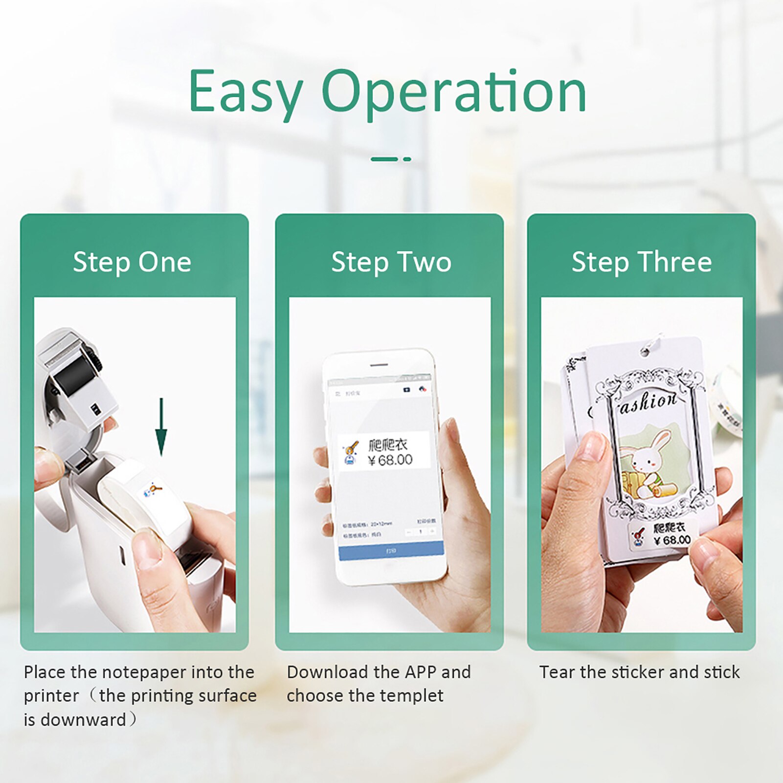 D11 Label Maker Machine Portable Thermal Label Printer Handheld Name Price Sticker Printer Pocket Size BT Wireless Connection