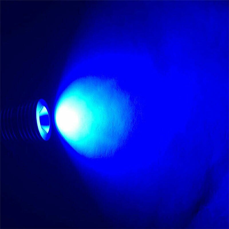 Led angel eye pære til bmw  x5 e39 e60 e63 e64 6000k udskiftning blå ring