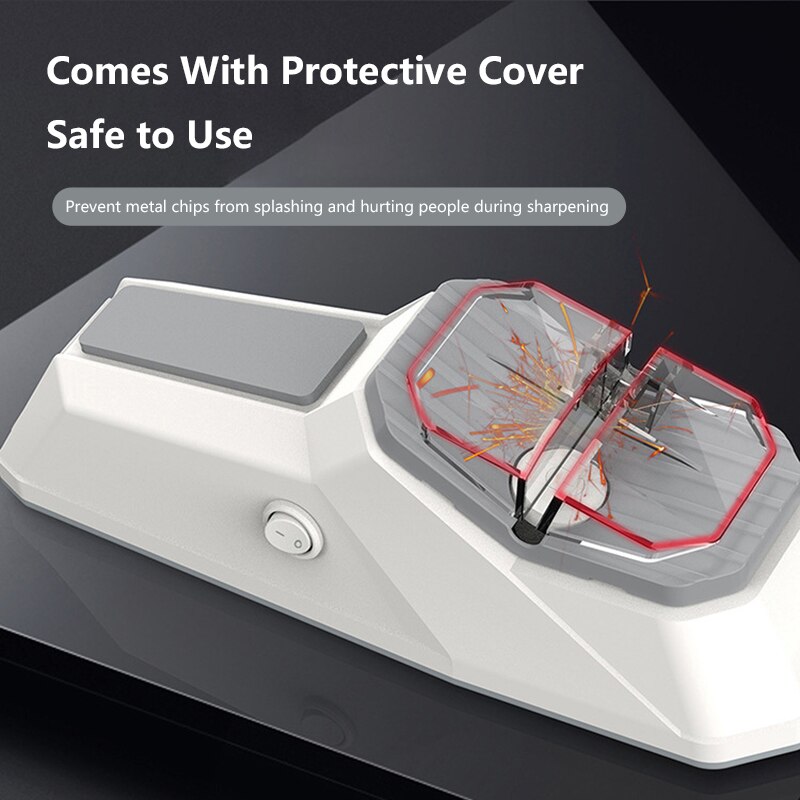 Kinfe Slijpers Usb Elektrische Messenslijper Multifunctionele Huishoudelijke Elektrische Slijpers Keukenmessen Schuurmiddelen