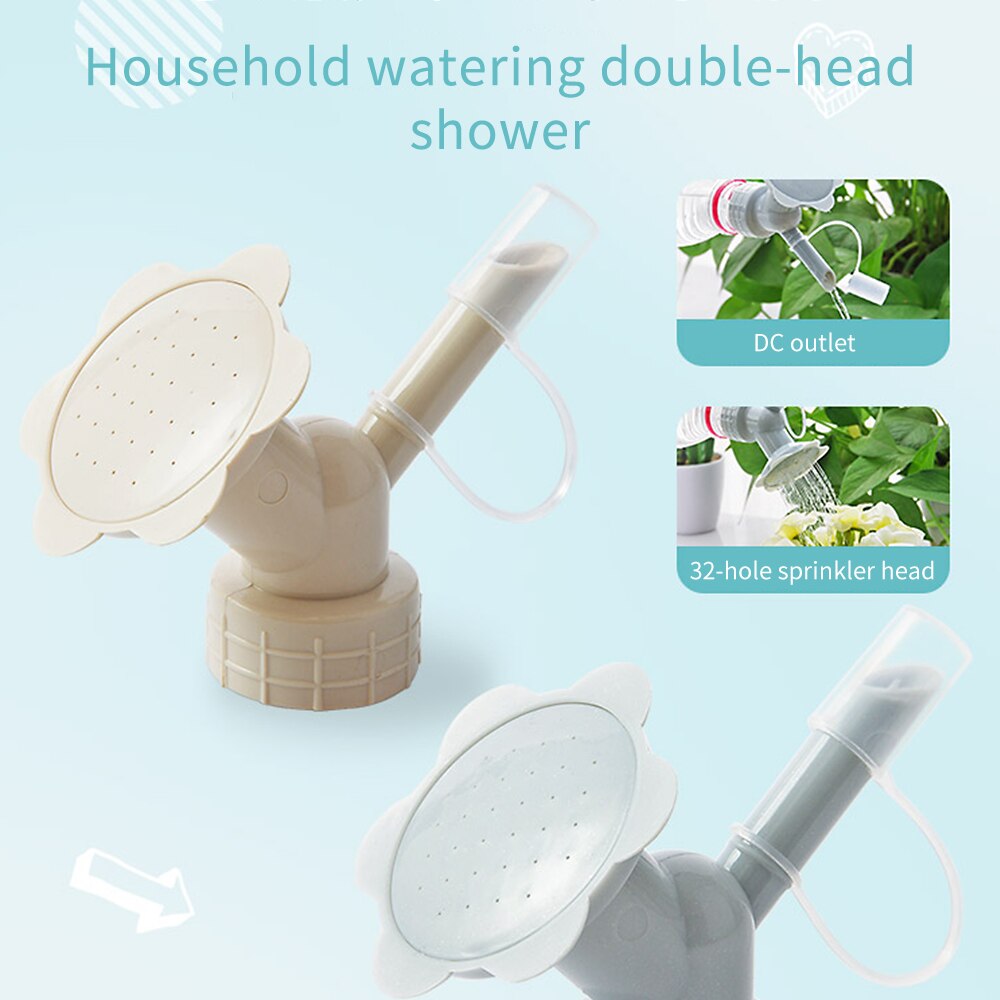 2 in 1 have vanding sprinkler dyse planter kunstvanding vand flaske hoved potteplanter husholdningsplanter vander have tilbehør
